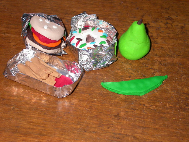 Fimo Alexis Gracie and Alexis' sister made this fimo food My Fimo food